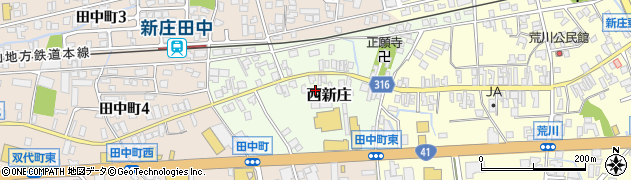 富山県富山市西新庄9周辺の地図
