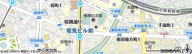 社労士成年後見センター富山（一般社団法人）周辺の地図