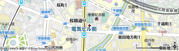 アドバンテック株式会社富山営業所周辺の地図