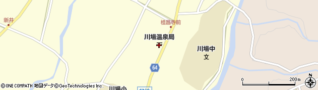 川場温泉郵便局周辺の地図