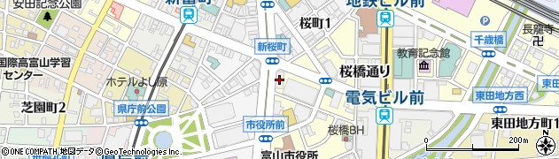 日総工産株式会社　富山総合オフィス周辺の地図