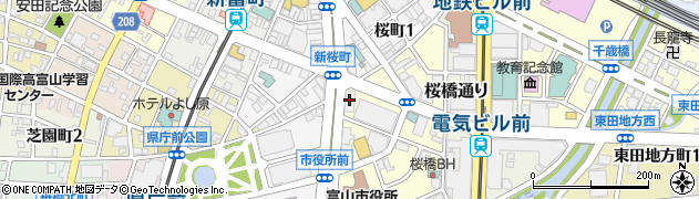 第一学院　富山校周辺の地図