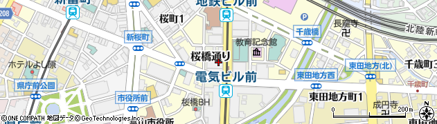 株式会社不二ビルサービス　富山事業所周辺の地図