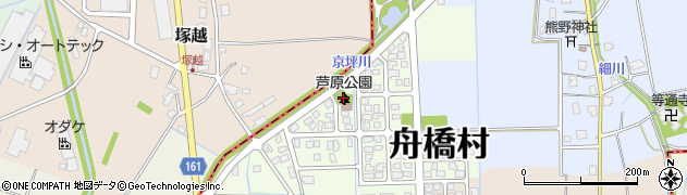 芦原公園周辺の地図