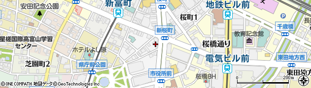 東進衛星予備校富山駅前校周辺の地図