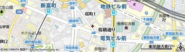 人材プロオフィス株式会社富山営業所周辺の地図