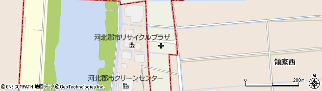 石川県かほく市内日角ネ周辺の地図