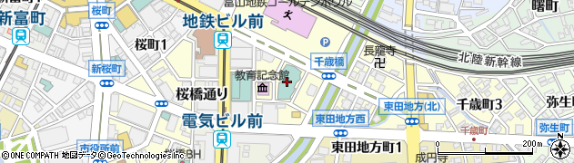 高志会館周辺の地図