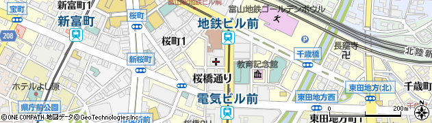 富山県エルピーガス協会（一般社団法人）　お客様相談所周辺の地図