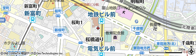 株式会社千代田組　北陸支店富山営業所周辺の地図