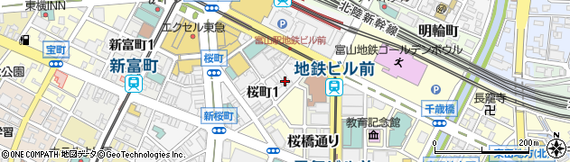 日本ビジネスホテル周辺の地図