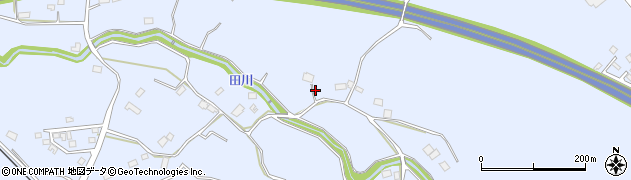 栃木県日光市土沢1668周辺の地図