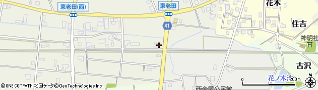 富山県富山市東老田1234周辺の地図