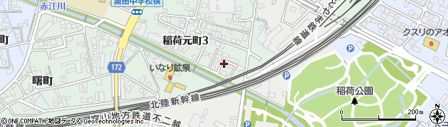 富山イエス之御霊教会周辺の地図