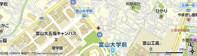 家庭教師のファミリー　富山支部周辺の地図