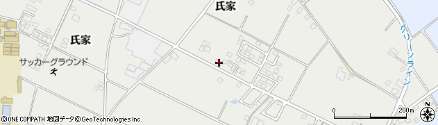 栃木県さくら市氏家3522周辺の地図