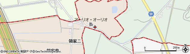 石川県津幡町（河北郡）領家（ツ）周辺の地図