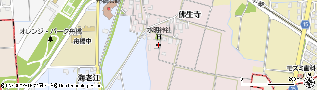富山県中新川郡舟橋村佛生寺237周辺の地図