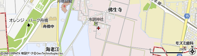 富山県中新川郡舟橋村佛生寺270周辺の地図