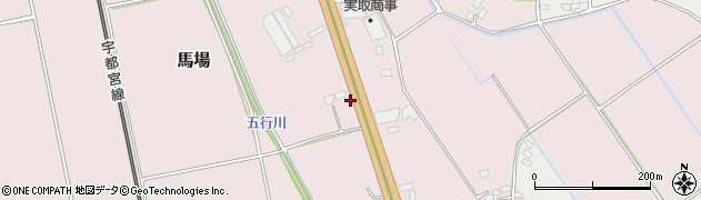 栃木県さくら市馬場1318周辺の地図
