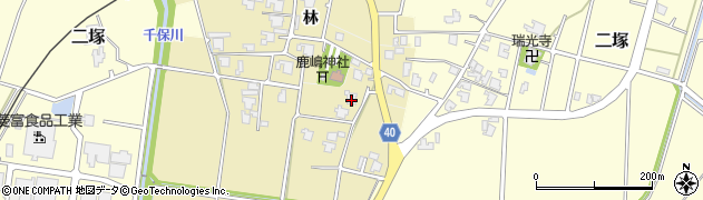 富山県高岡市林895周辺の地図