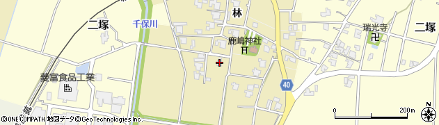 富山県高岡市林863周辺の地図