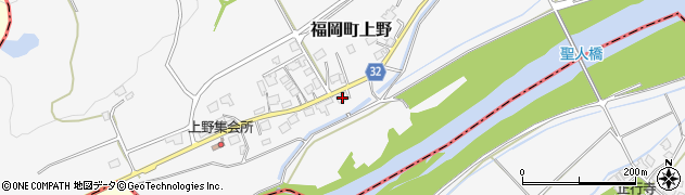 富山県高岡市福岡町上野53周辺の地図