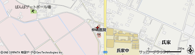 栃木県さくら市氏家3245周辺の地図