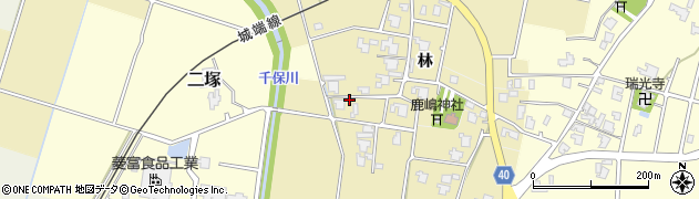 富山県高岡市林858周辺の地図