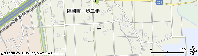 富山県高岡市福岡町一歩二歩405周辺の地図