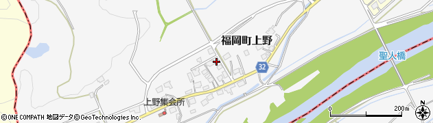 富山県高岡市福岡町上野88周辺の地図