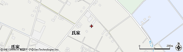 栃木県さくら市氏家3519周辺の地図
