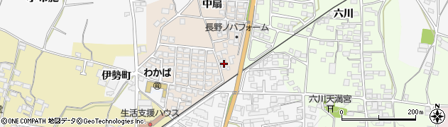 長野県上高井郡小布施町中扇1250周辺の地図