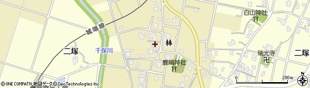 富山県高岡市林846周辺の地図
