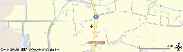 栃木県宇都宮市篠井町1245周辺の地図