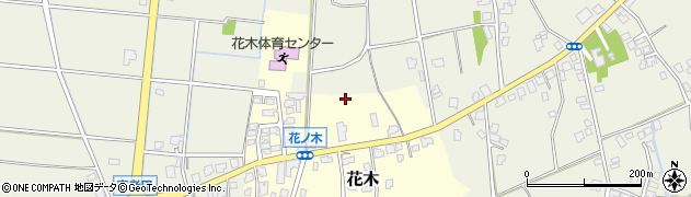 富山県富山市花木周辺の地図