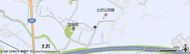 栃木県日光市土沢1302周辺の地図