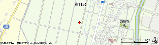 富山県射水市布目沢周辺の地図