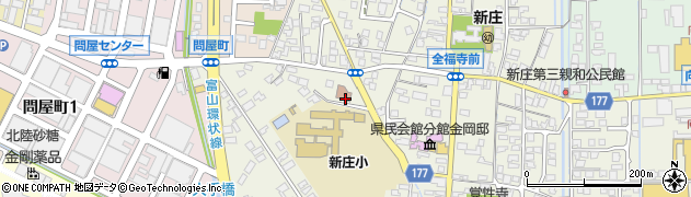 富山市新庄地区センター周辺の地図
