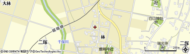 富山県高岡市林835周辺の地図