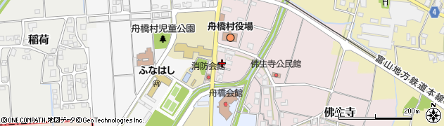富山県中新川郡舟橋村佛生寺66-3周辺の地図
