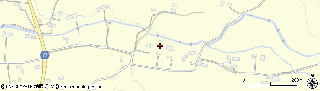 栃木県宇都宮市篠井町1447周辺の地図