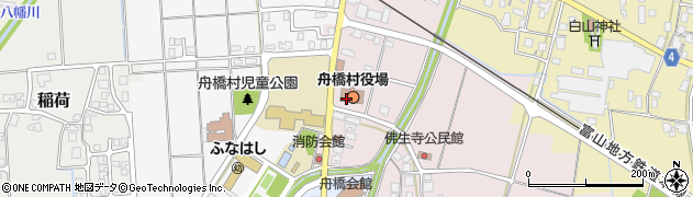 富山県中新川郡舟橋村周辺の地図