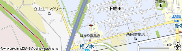富山県中新川郡上市町上経田3周辺の地図