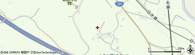 栃木県日光市室瀬周辺の地図