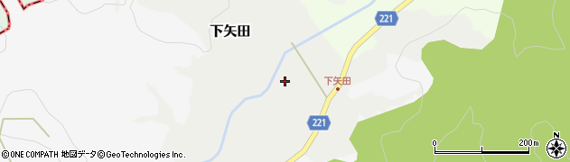 石川県津幡町（河北郡）下矢田（ハ）周辺の地図