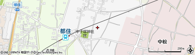 長野県小布施町（上高井郡）中子塚周辺の地図