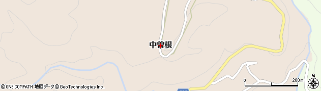 長野県長野市中曽根周辺の地図
