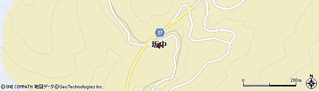 長野県長野市坂中周辺の地図