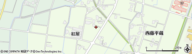 富山県高岡市紅屋周辺の地図